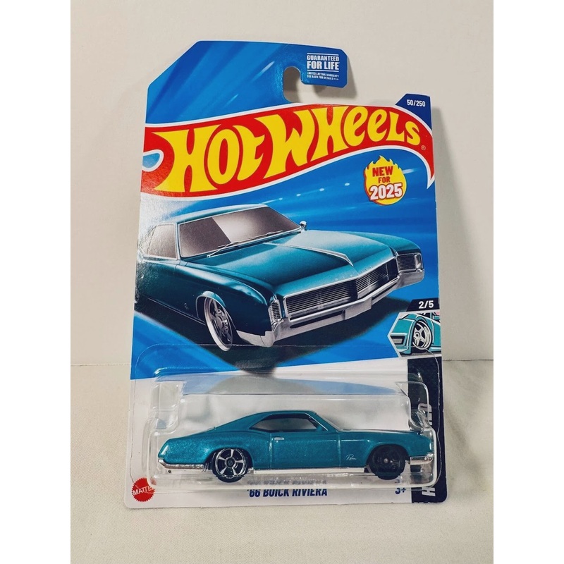 hotwheels 2025 66 buick riviera (short card)