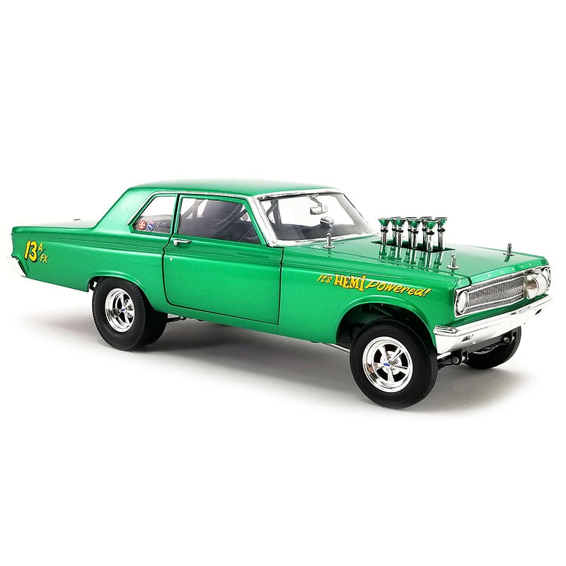 1/18 65 Dodge Coronet Green 13