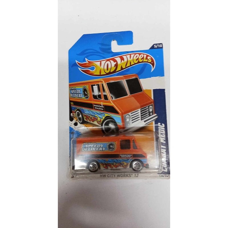 2012 Hot Wheels #135- HW City Works 5/10 COMBAT MEDIC (V5438)
