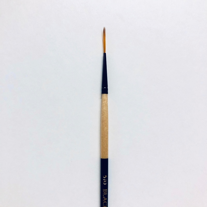 Dynasty Black Gold Paint Brush 206SL Script 5/0 12211