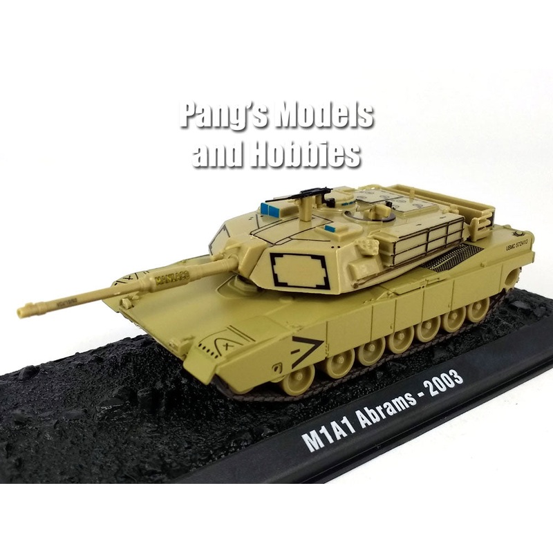 M1 Abrams Main Battle Tank - USMC - 1/72 Scale Diecast Model by Amercom