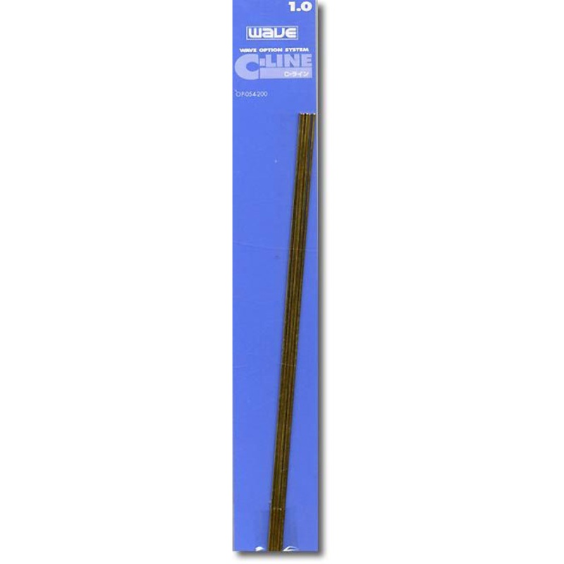 Wave C-Line Brass Rod No. 4 1.0mm x 15cm (5) OP-054