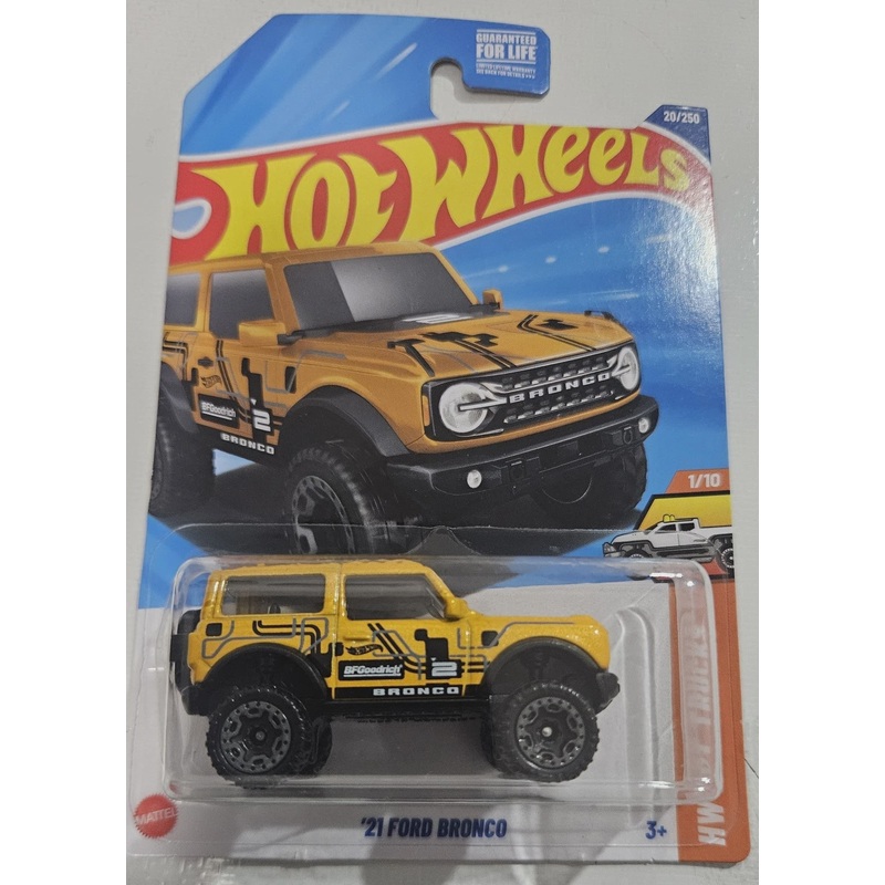 hotwheels 2025  (21 ford bronco )