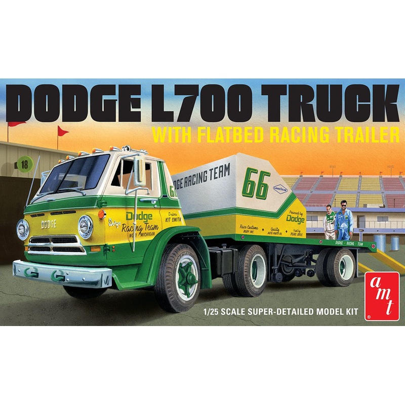 1/25 66 Dodge L700 Truck w Fla
