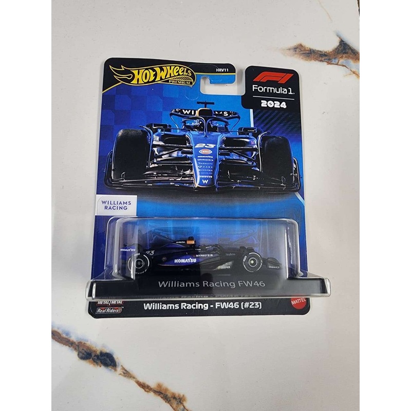 Hot Wheels Premium Formula 1 2024 -Williams Racing - FW46(#23)