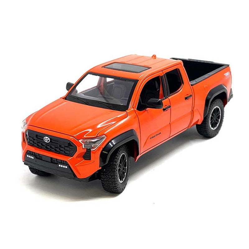 2024 Toyota Tacoma TRD Off-Road Edition  Octane Orange (Limited Edition) Diecast 1:24 Scale Model - MiJo H08778OR