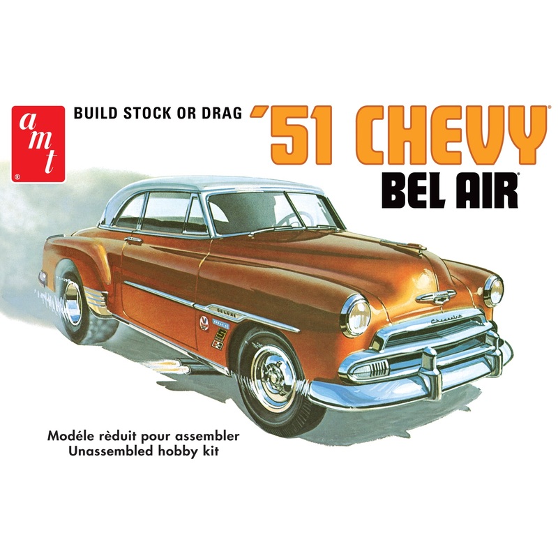 1951 Chevy Bel Air 1:25 Scale Model Kit | AMT862 |  AMT