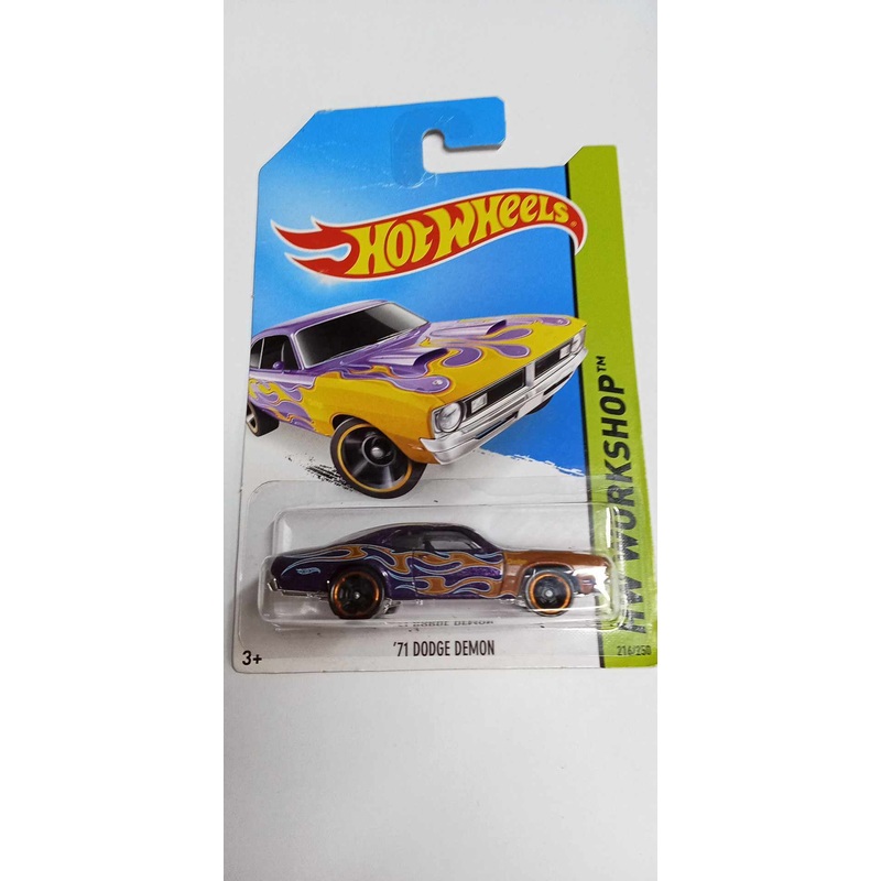 2014 Hot Wheels #216 HW Workshop- '71 DODGE DEMON (BFD95)