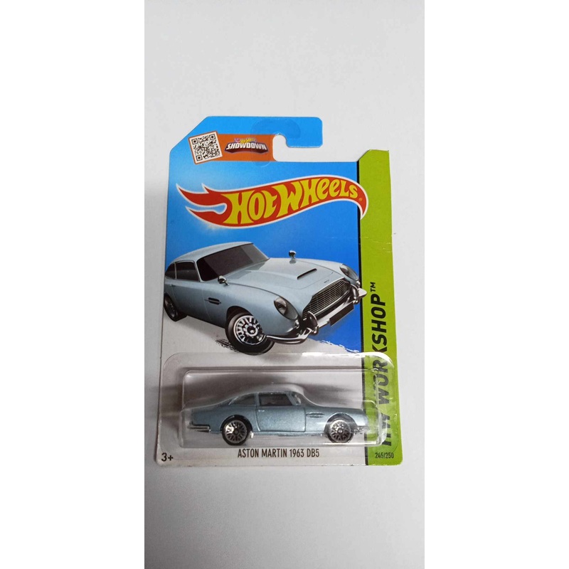 2015 Hot Wheels ASTON MARTIN 1963 DB5 #245 - HW Workshop-  (CFM03)