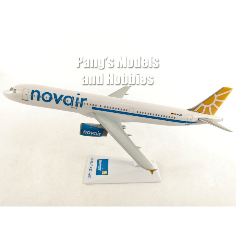 Airbus A321-200 A32 Nova Air Novair 1/200 Scale Model by Flight Miniatures
