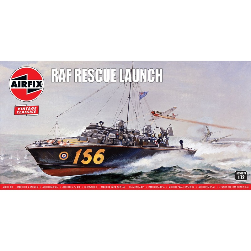 Airfix 1/72 RAF Rescue Launch A05281V'