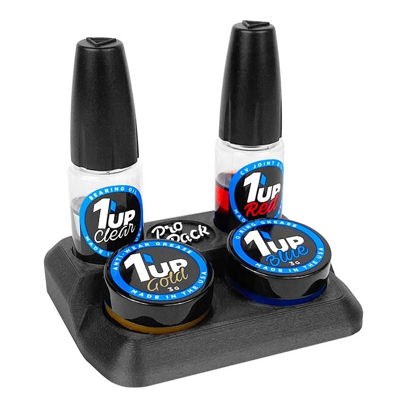 1UP Racing - Pro Pack w/ Pit Stand (Assorted Lubes)