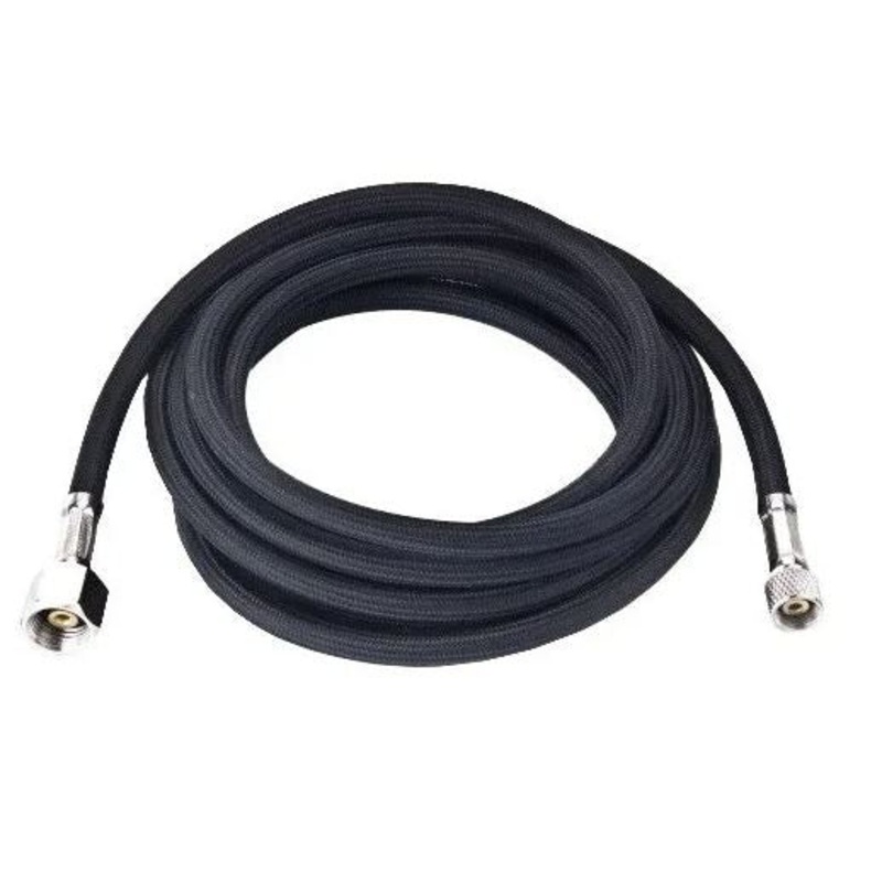 Hseng Braided Airhose 1/8 BSP Female - 1/4 BSP Male