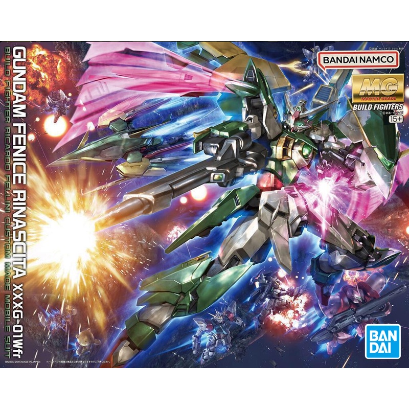 Bandai 1/100 MG Build FIghters Gundam Fenice Rinascita XXXG-01Wfr 5066137