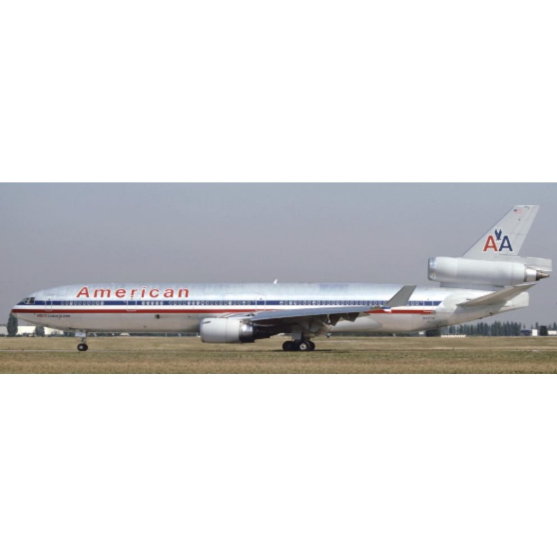 XX20638 | JC Wings 1:200 | American Airlines McDonnell Douglas MD-11 Polished Reg: N1754 With Stand | is due May 2025