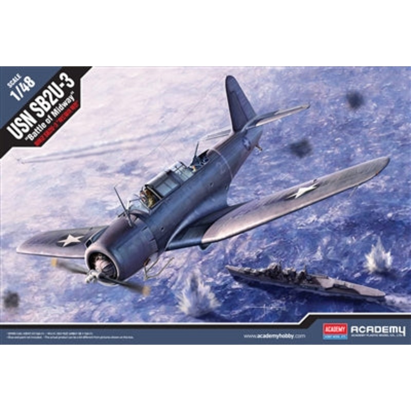 Academy 1/48 USN SB2U-3 Vindicator "Battle of Midway" 12324