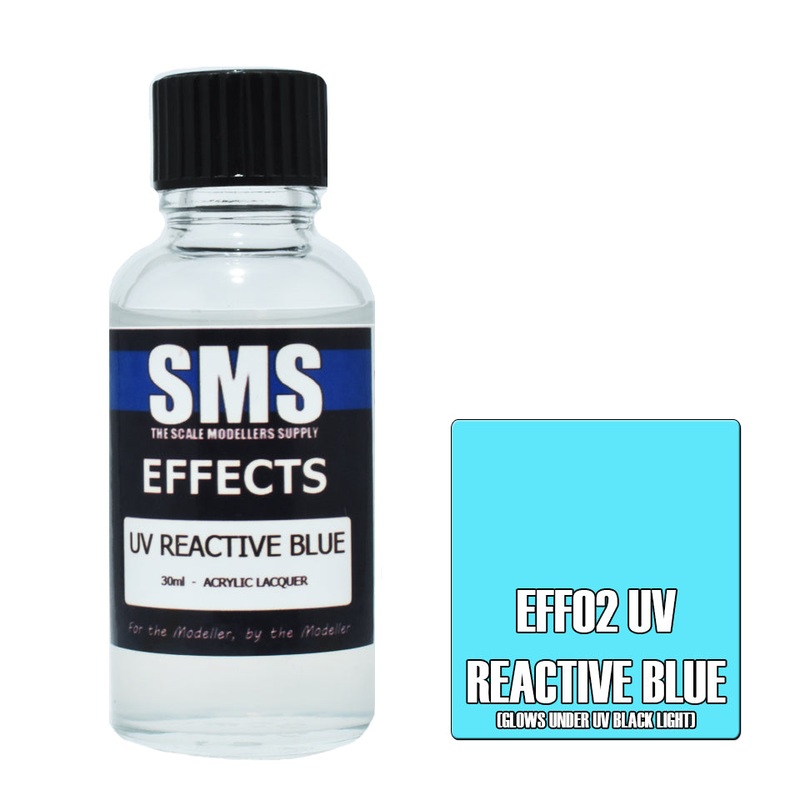SMS Effects - EF02 UV Reactive Blue