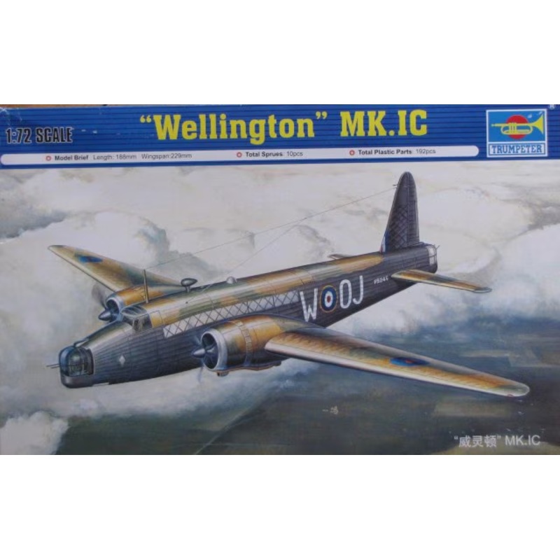 Trumpeter 1/72 British Wellington MK.IC 01626 SALE!