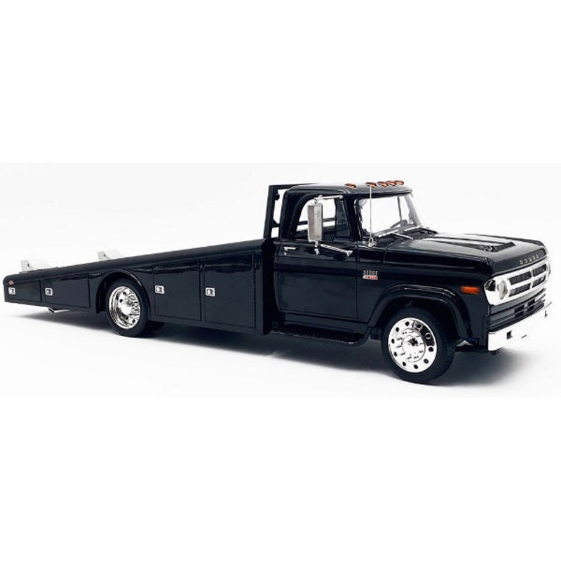 1/18 70 D-300 Ramp Truck Black