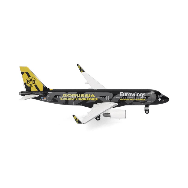 538657 | Herpa Wings 1:500 | Airbus A320 Eurowings 'BVB MANNSCHAFTS' D-AEWM