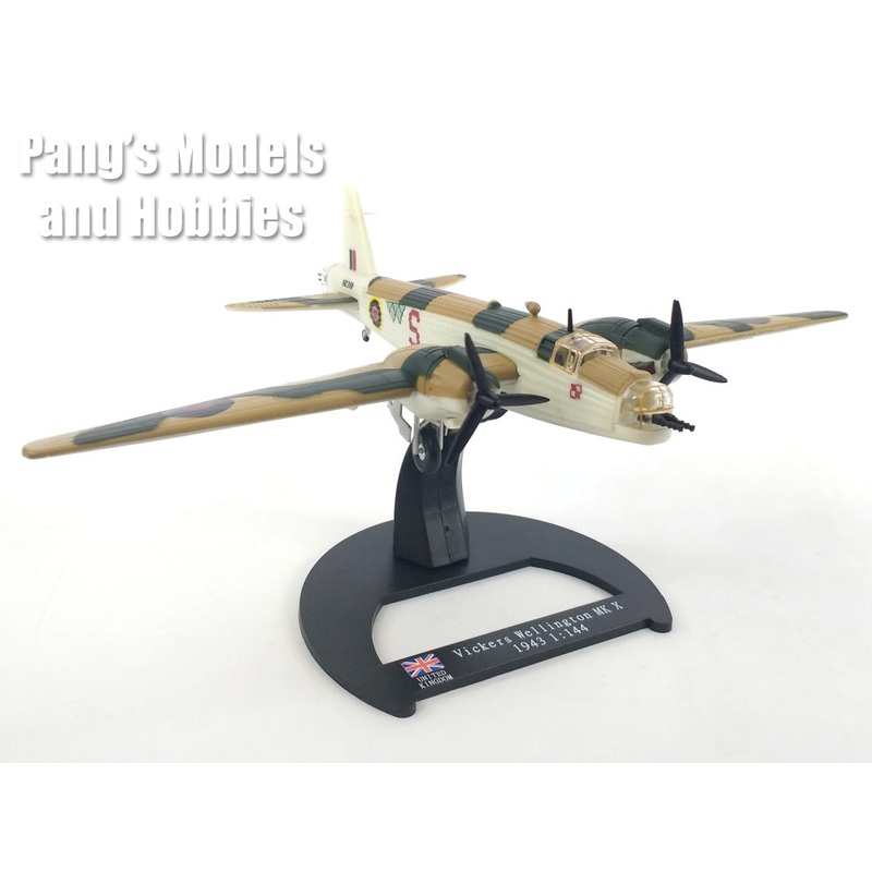 Vickers Wellington MK.X No. 304 Polish Sqn. RAF 1943 1/144 Scale Diecast Metal Model by Luppa