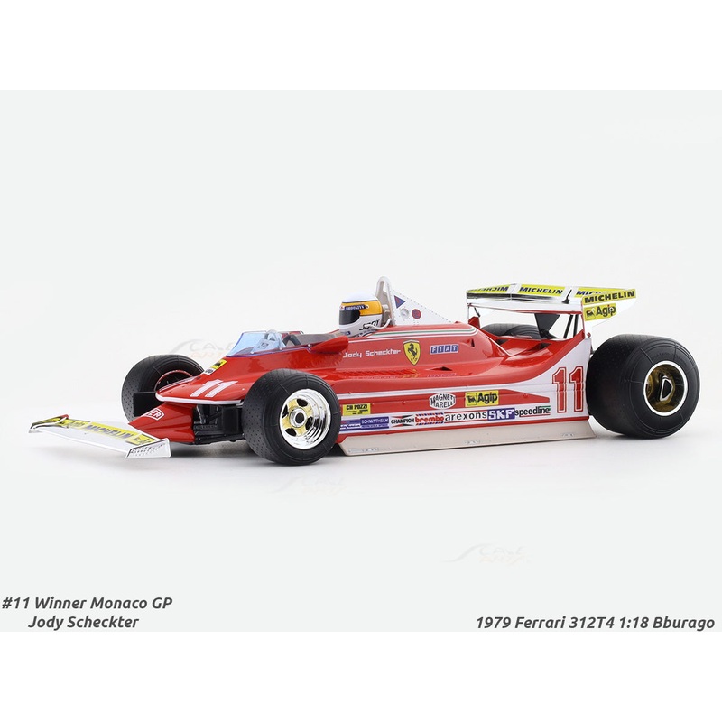 1979 Ferrari 312T4 Winner Monaco GP 1:18 Bburago licensed diecast scale model collectible