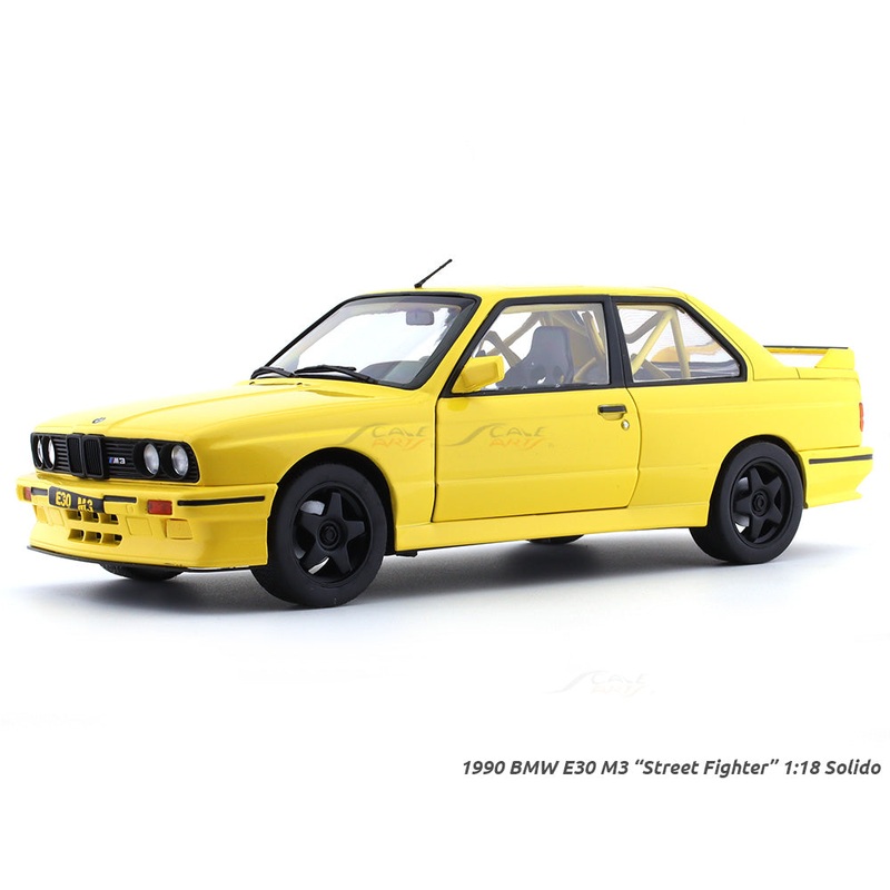 1990 BMW E30 M3 "Street Fighter" 1:18 Solido diecast Scale Model collectible