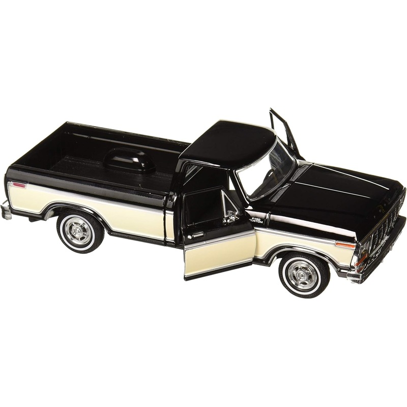 #79346AC-BKC 1/24 Black & Cream 1979 Ford F-150 Custom Pickup