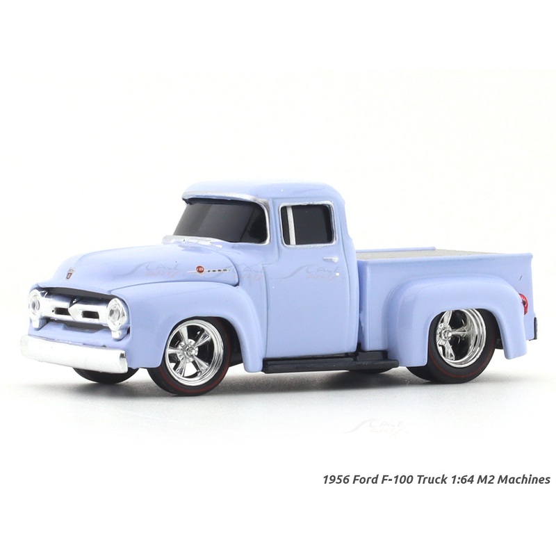 1956 Ford F-100 Truck 1:64 M2 Machines licensed diecast scale model car 82161-28