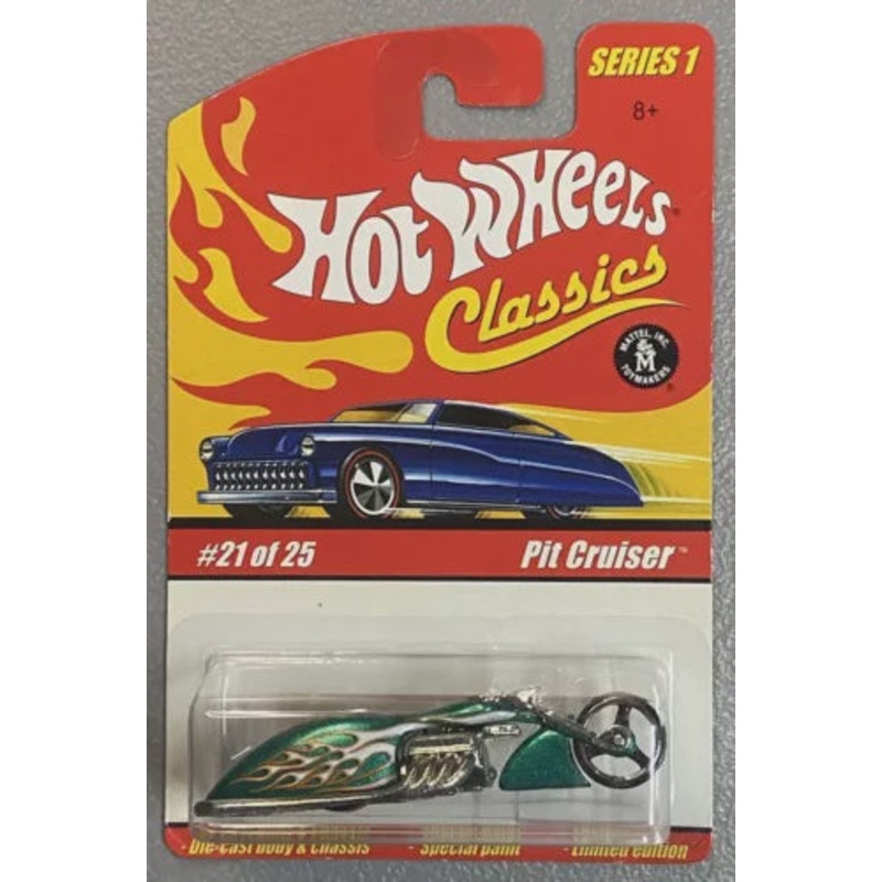 2005 Hot Wheels Classics Series 1 Green Pit Cruiser #21/25 NIP