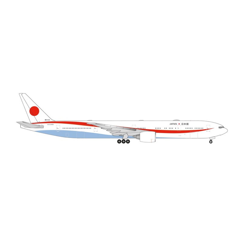 532778-001 | Herpa Wings 1:500 | Boeing 777-300ER Japan Air Self Defense Force - 701st Sqn, Special Airlift Group, Chitose AB - 80-1112