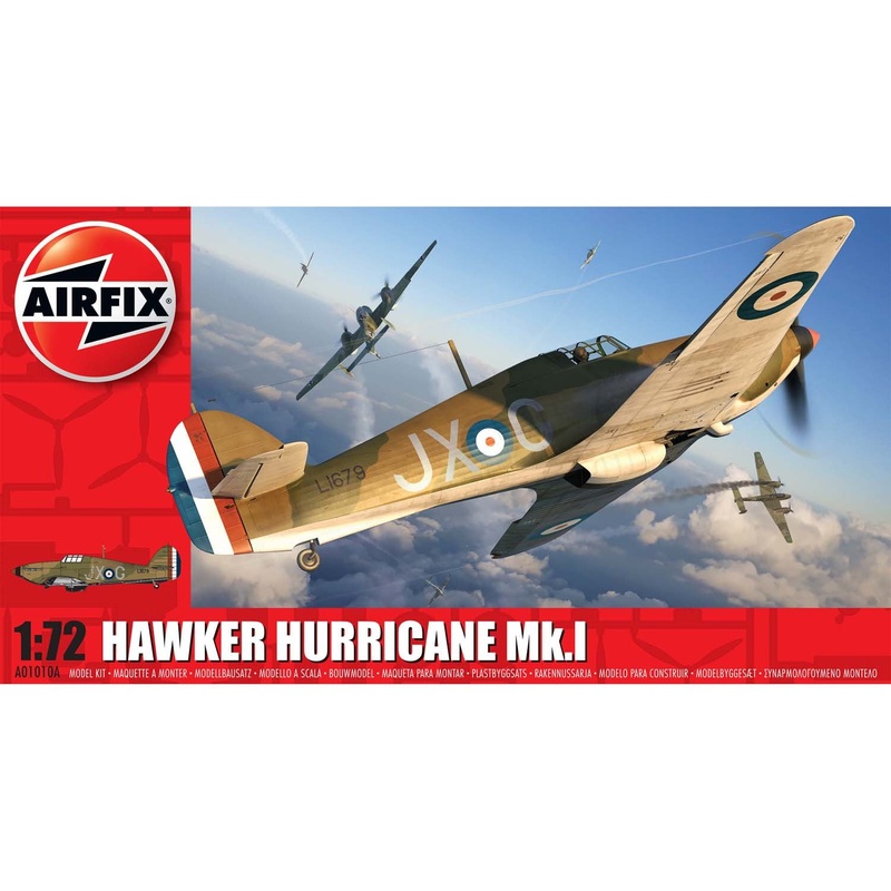 Airfix 1/72 Hawker Hurricane Mk.I (a01010a)