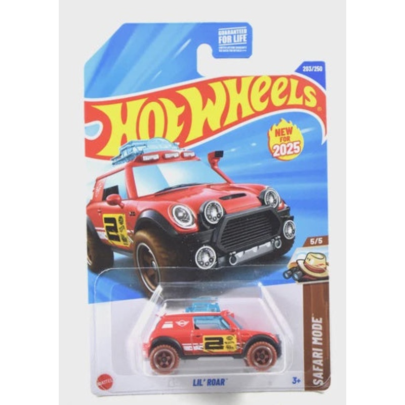 Hot Wheels Safari Mode Mini Cooper Lil' Roar 2025