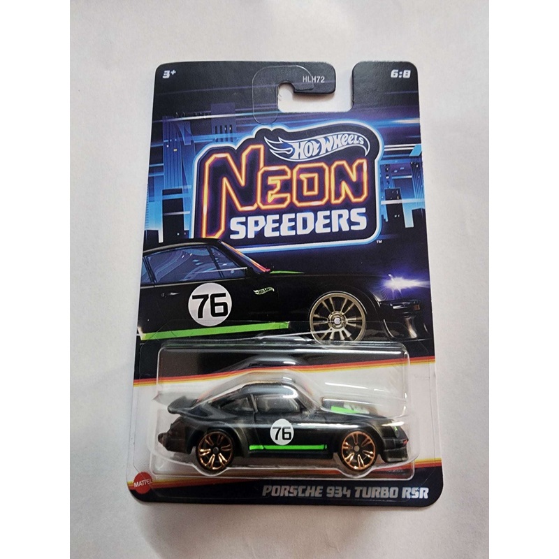 Hot Wheels Neon Speeders - Porsche 934 Turbo RSR