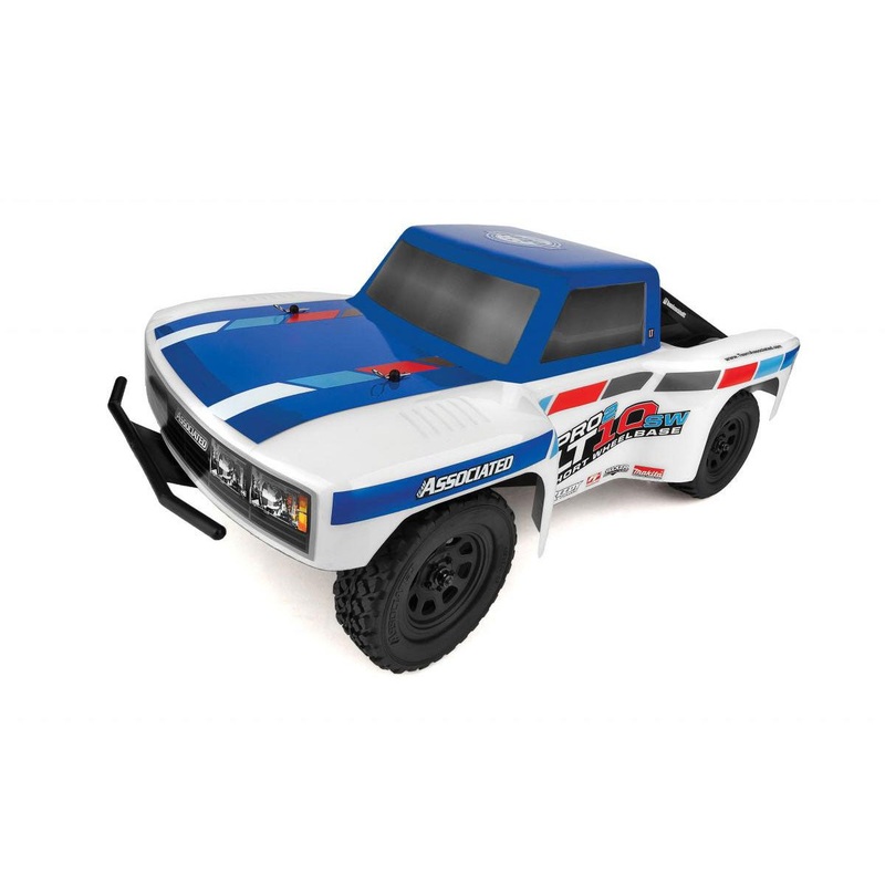 Team Associated - Pro2 LT10SW 1/10th Electric Short Course Truck RTR, Blue/White