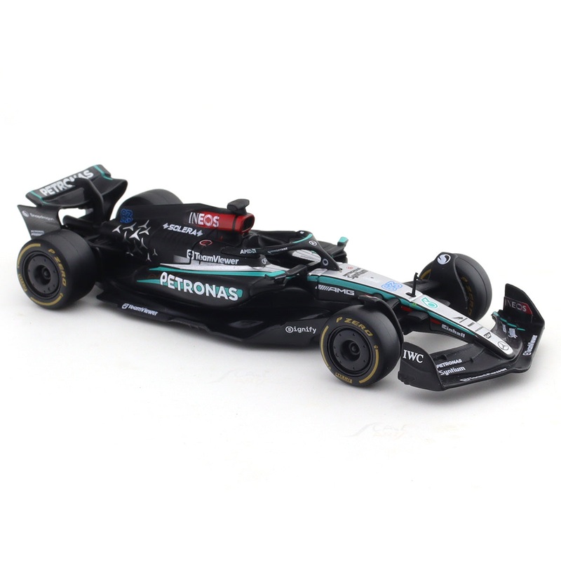 2024 Mercedes-Benz W15 No.63 1:43 Bburago licensed Formula 1 diecast scale model car