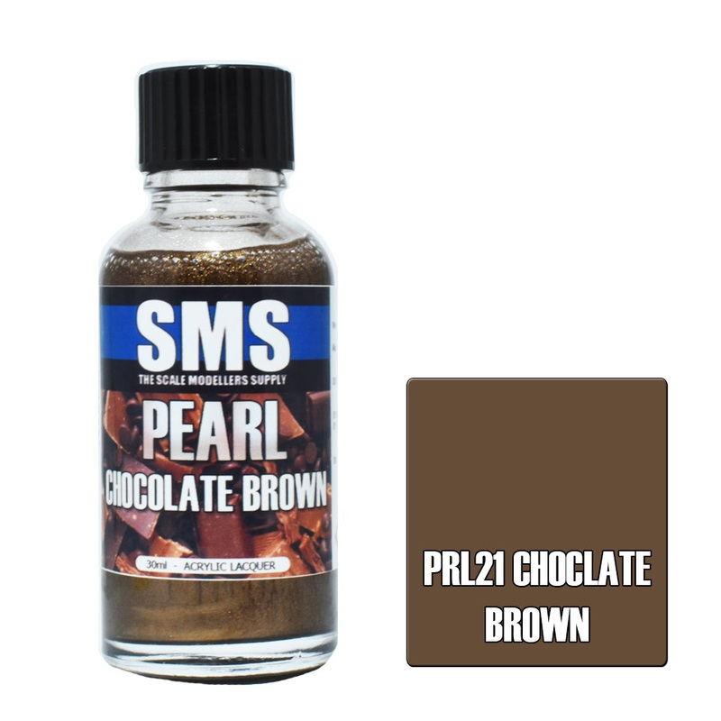 SMS Pearl Lacquer - PRL21 Chocolate Brown