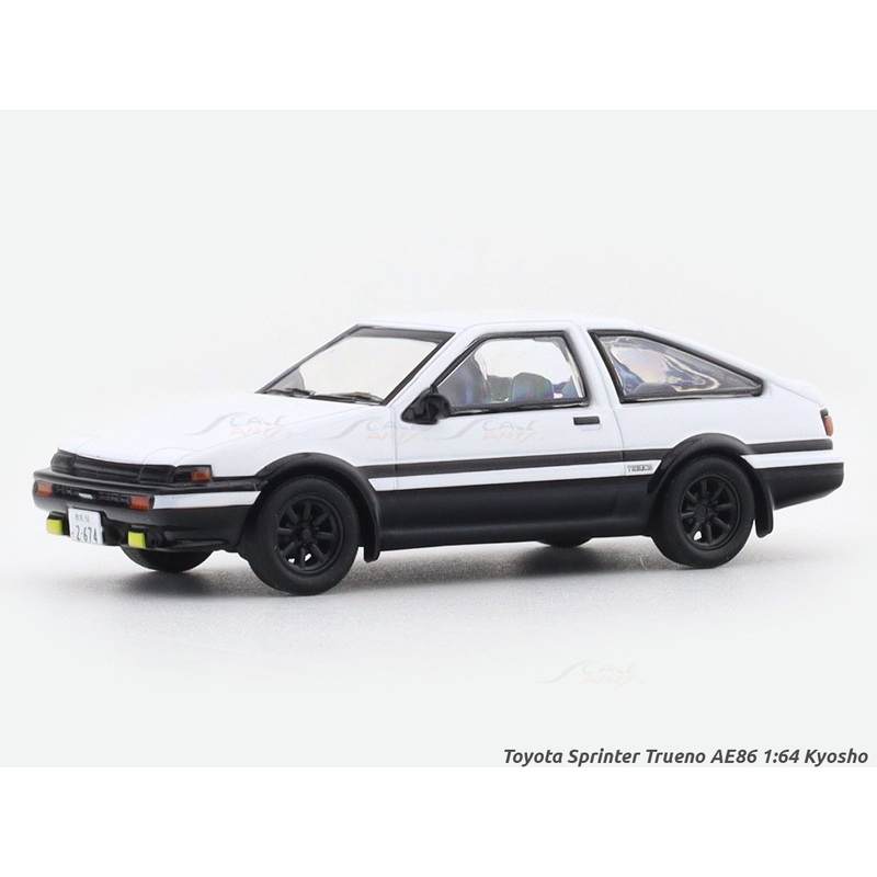 Toyota Sprinter Trueno AE86 1:64 Kyosho licensed diecast scale model car miniature
