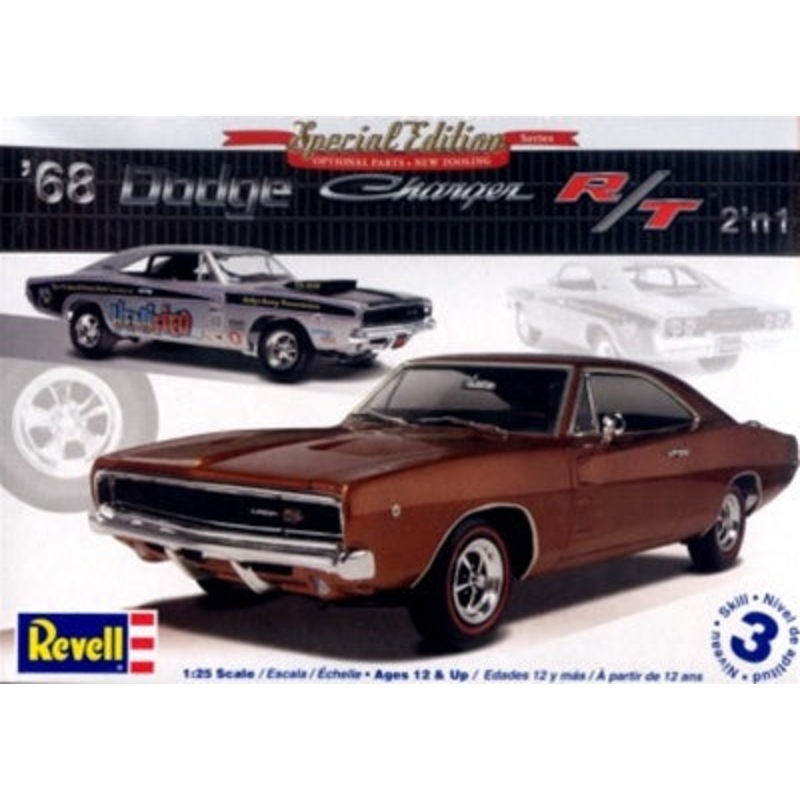 1/25 '68 Dodge Charger 2n1