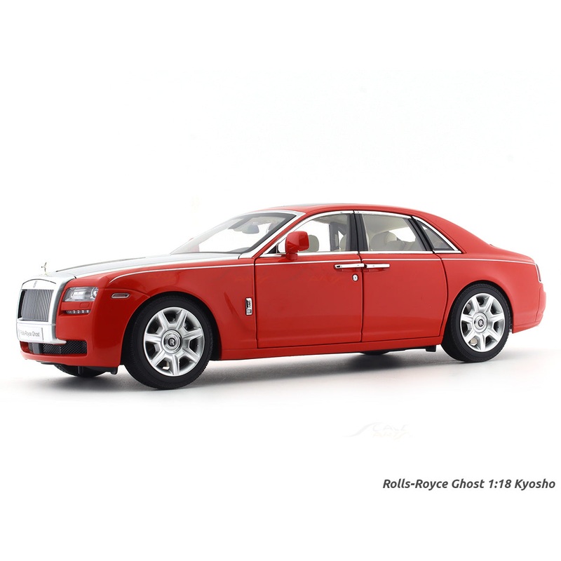 Rolls-Royce Ghost Red 1:18 Kyosho licensed premium diecast scale model car collectible