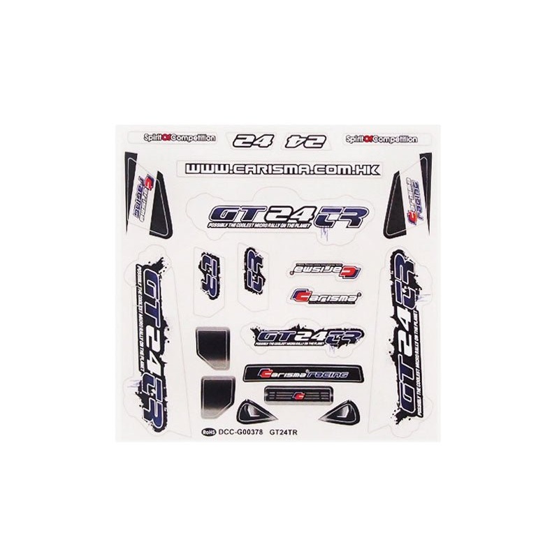 Carisma - GT24TR Truggy Sticker Sheet
