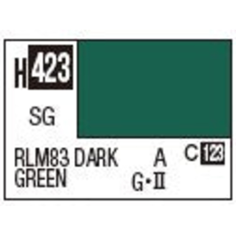 Mr Hobby H423 S/G RLM83 Dk Green