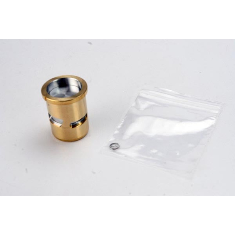 Traxxas Piston/sleeve (matched set), wrist pin clips (2) (TRX 3.3) (5290)