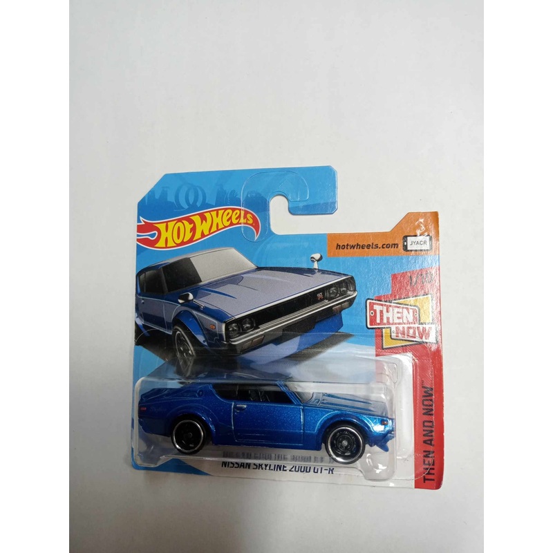 Hot Wheels Nissan Skyline 2000 GT-R #118/365 Then and Now #1/10 SHORT CARD  (FJX88)