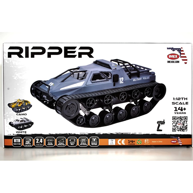 Ripsaw Ripper Tank | IMX14300 | IMEX-RC White