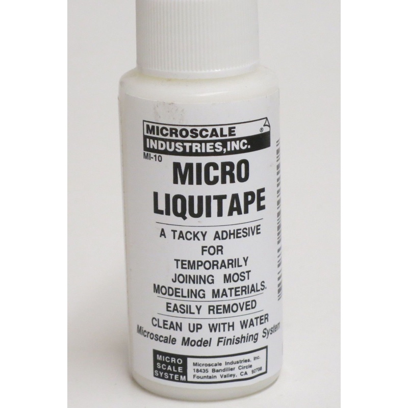 Microscale MI-10 Micro Liquitape Tacky Adhesive 1 oz.
