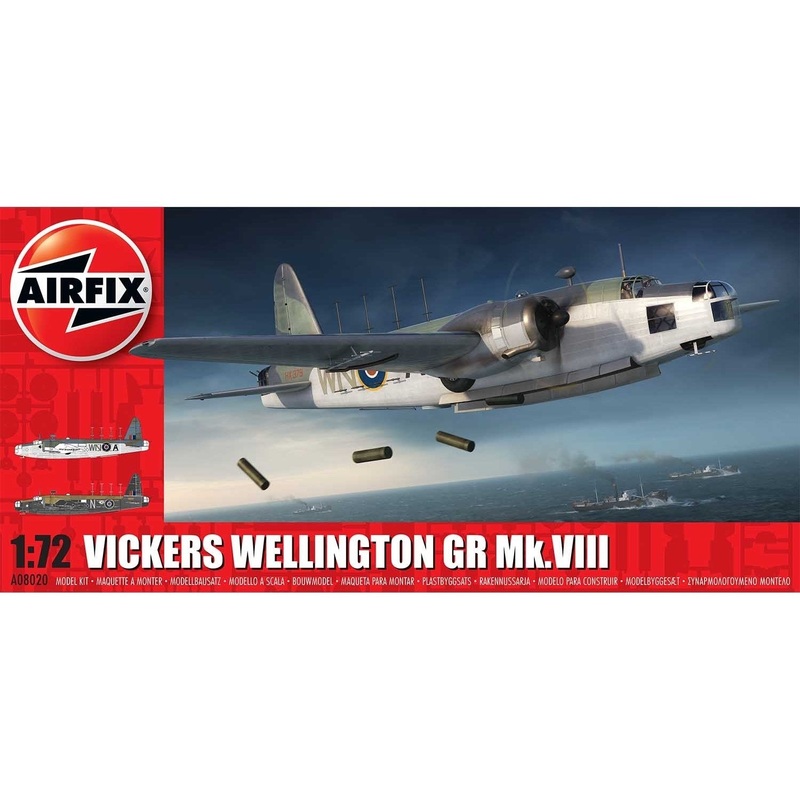 Airfix 1/72 Vickers Wellington GR Mk.VII A08020