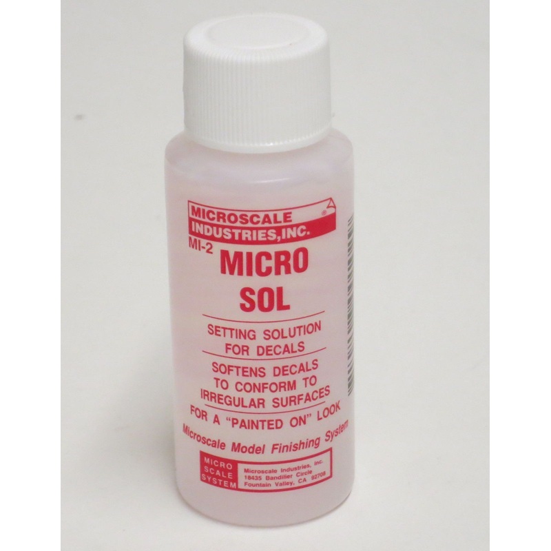 Microscale MI-2 Micro Sol Decal Setting Solution 1 oz.