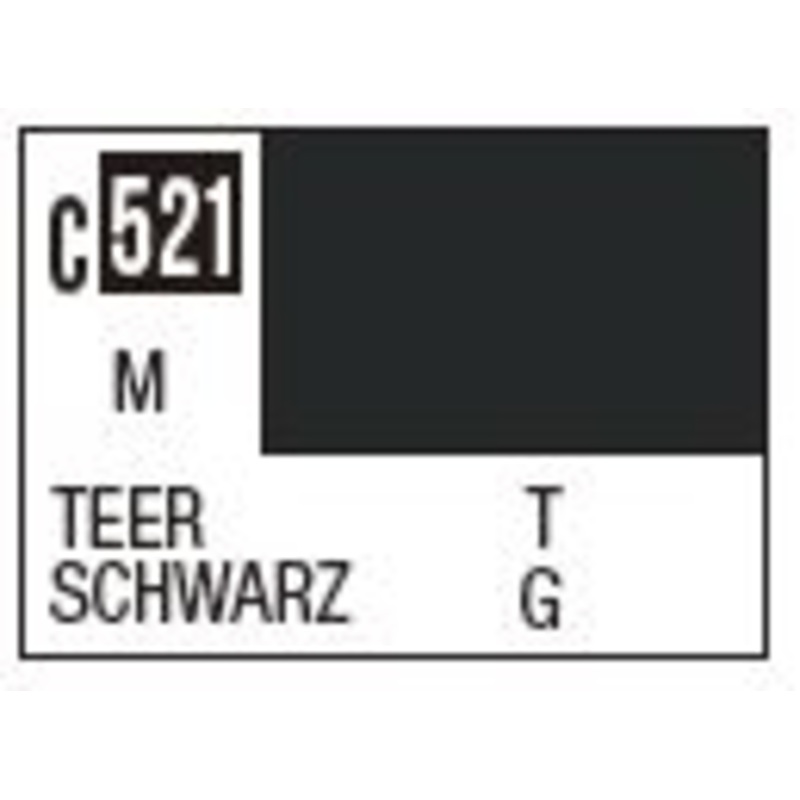 Mr Color C521 Teerschwarz