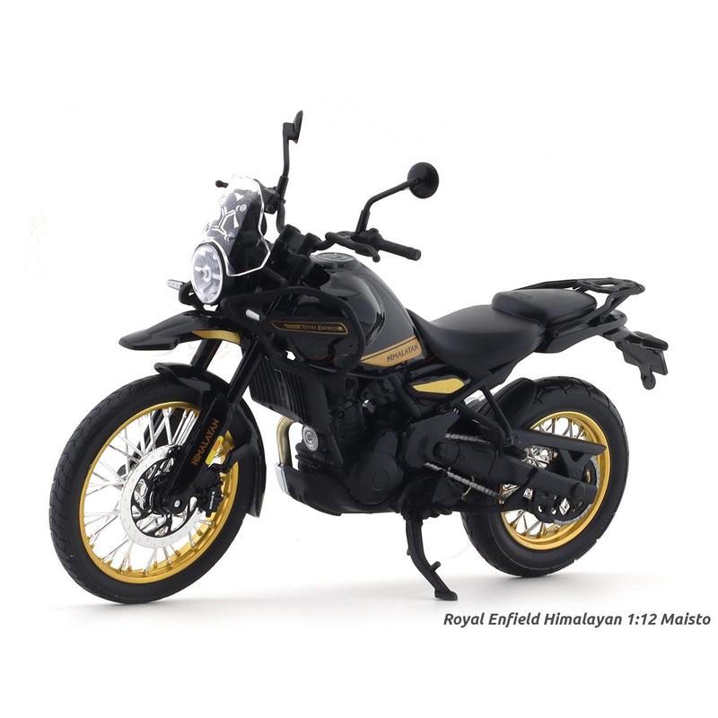 Royal Enfield Himalayan Hanle Black 1:12 Maisto licensed diecast scale model bike